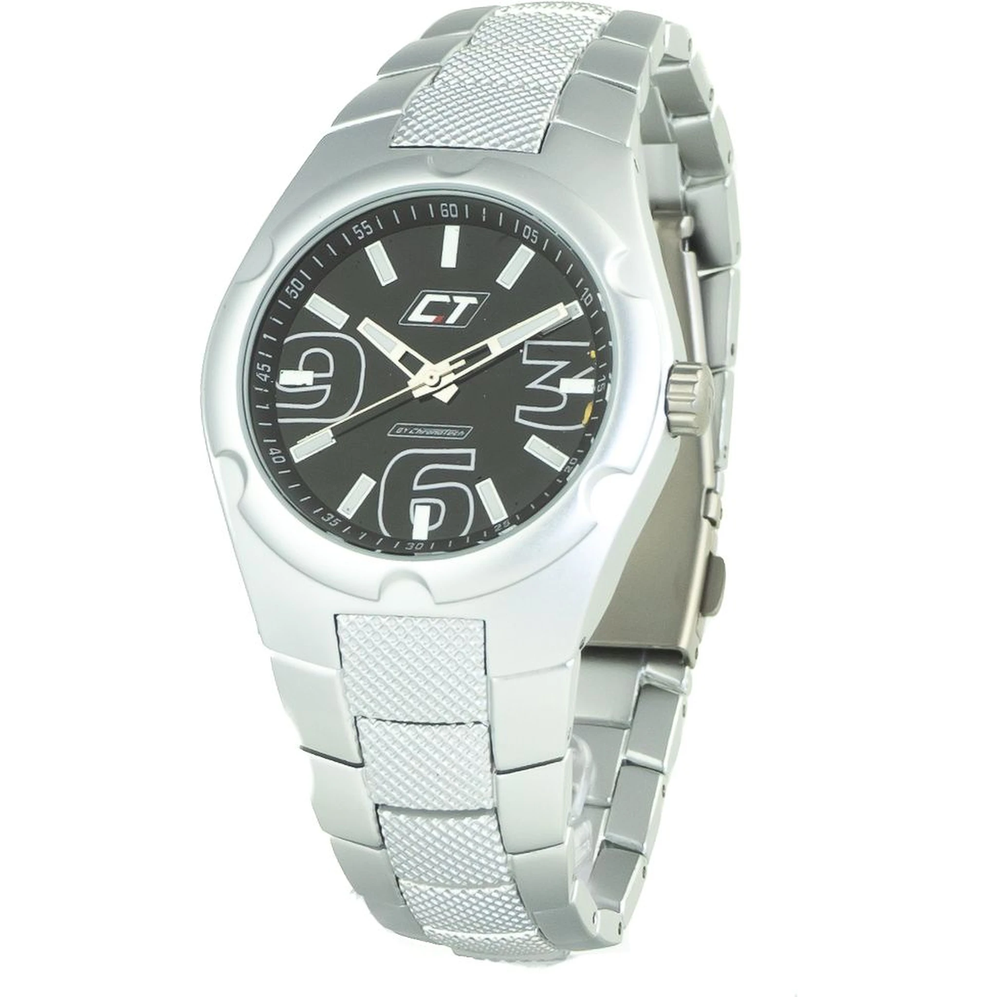 Silver Stainless Steel Dress Watch