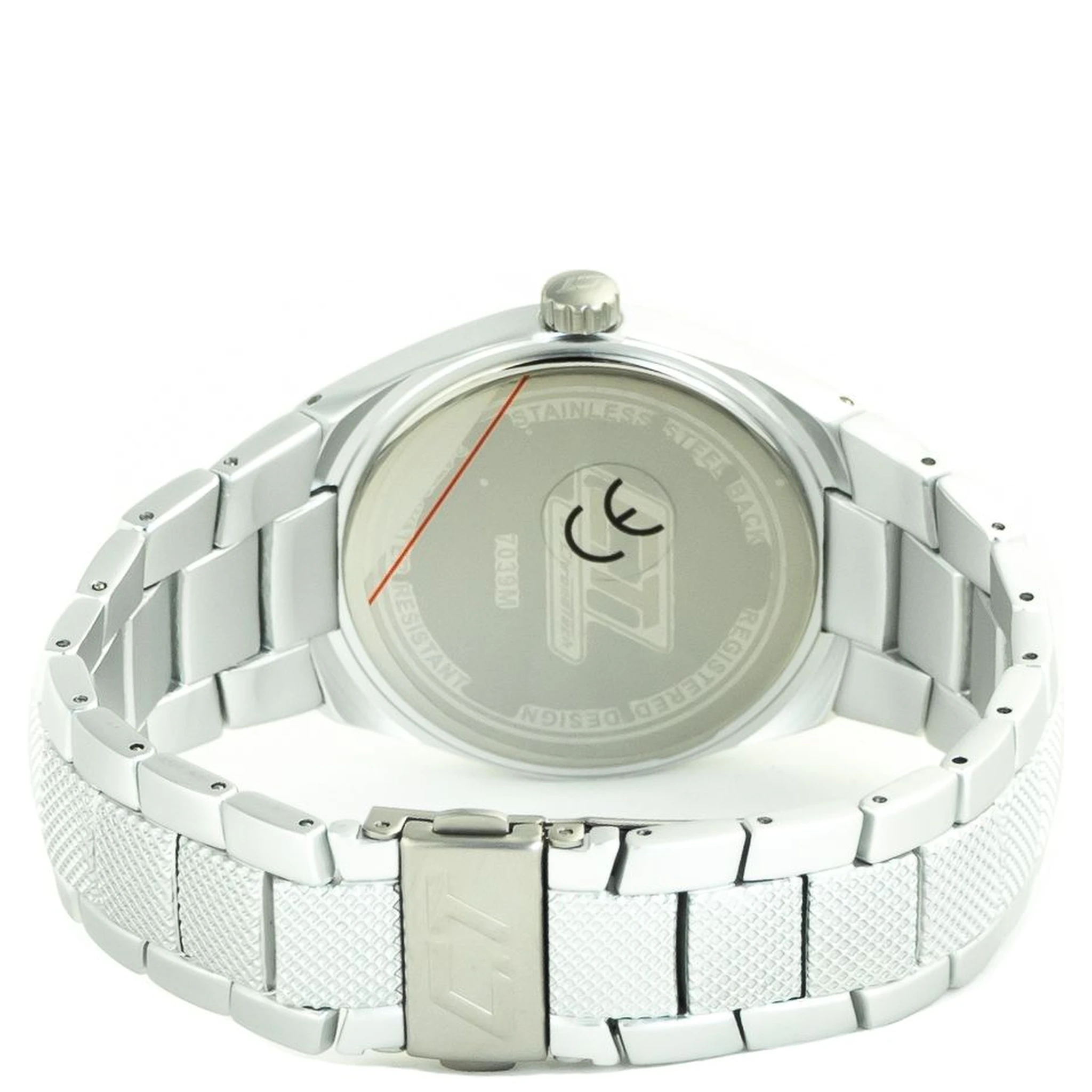 Silver Stainless Steel Dress Watch