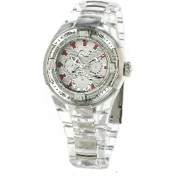 Transparent Polycarbonate Bracelet Watch