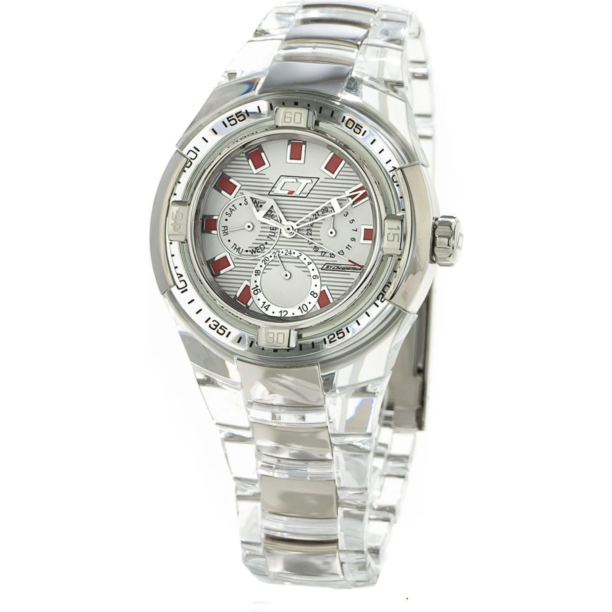 Transparent Polycarbonate Bracelet Watch