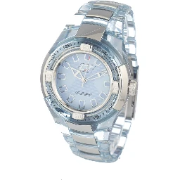 Transparent Polycarbonate Dress Watch
