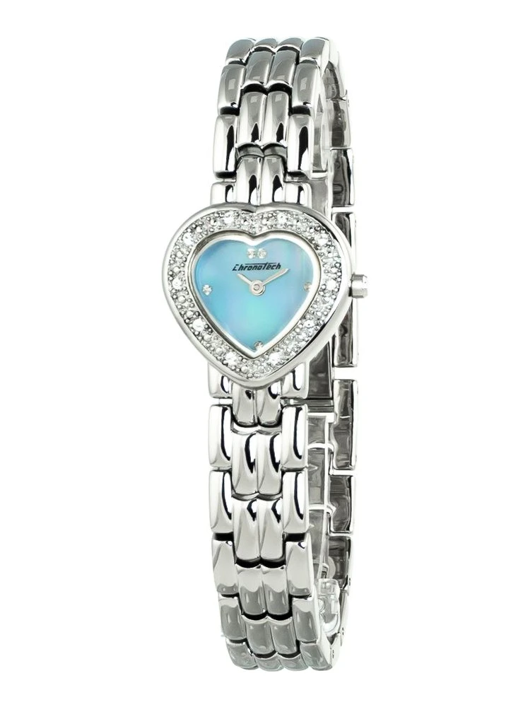 Silver Stainless Steel Dress Watch