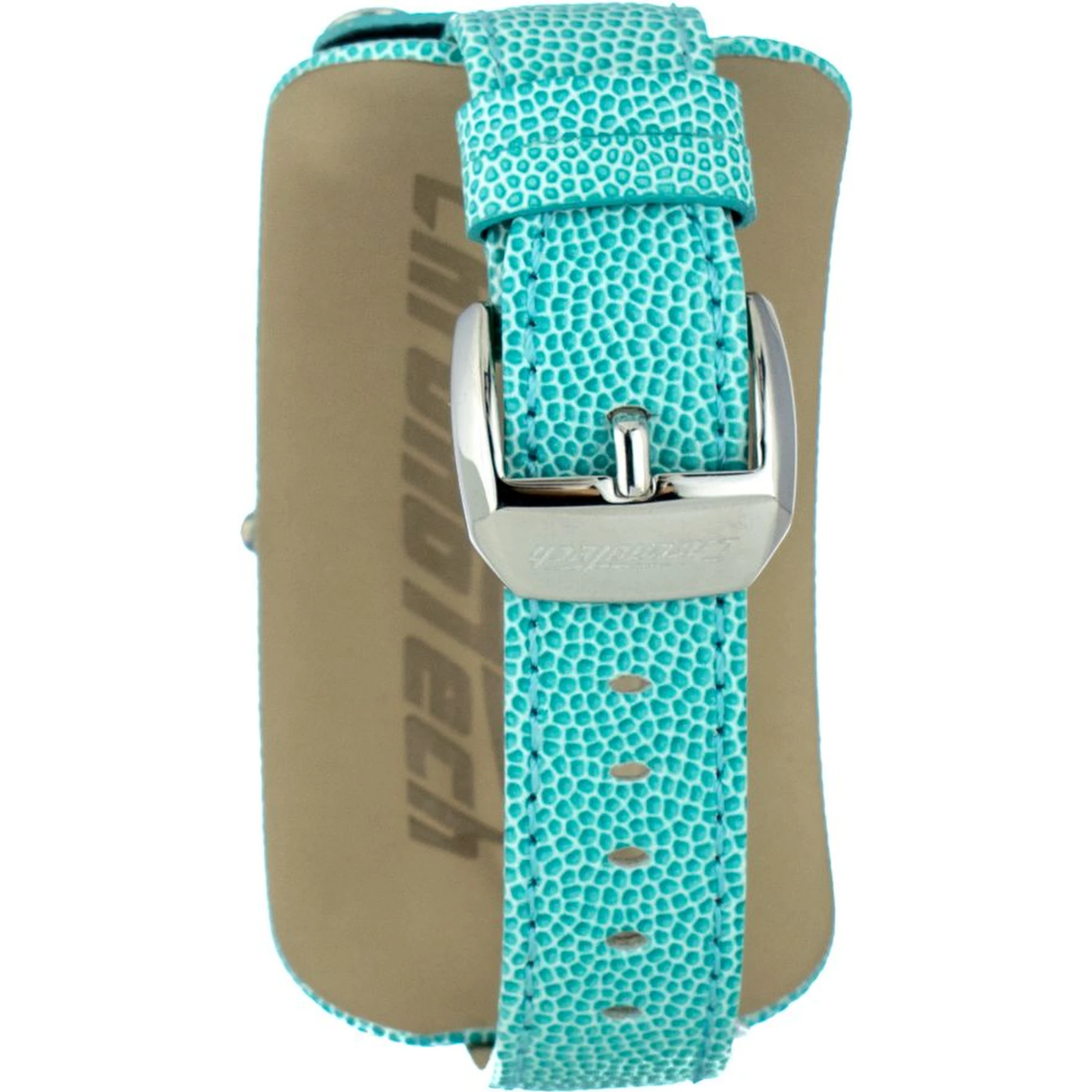 ساعة يد رسمية من الجلد الأزرق