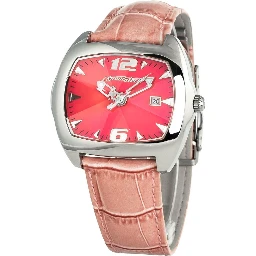 Multicolor Leather Dress Watch