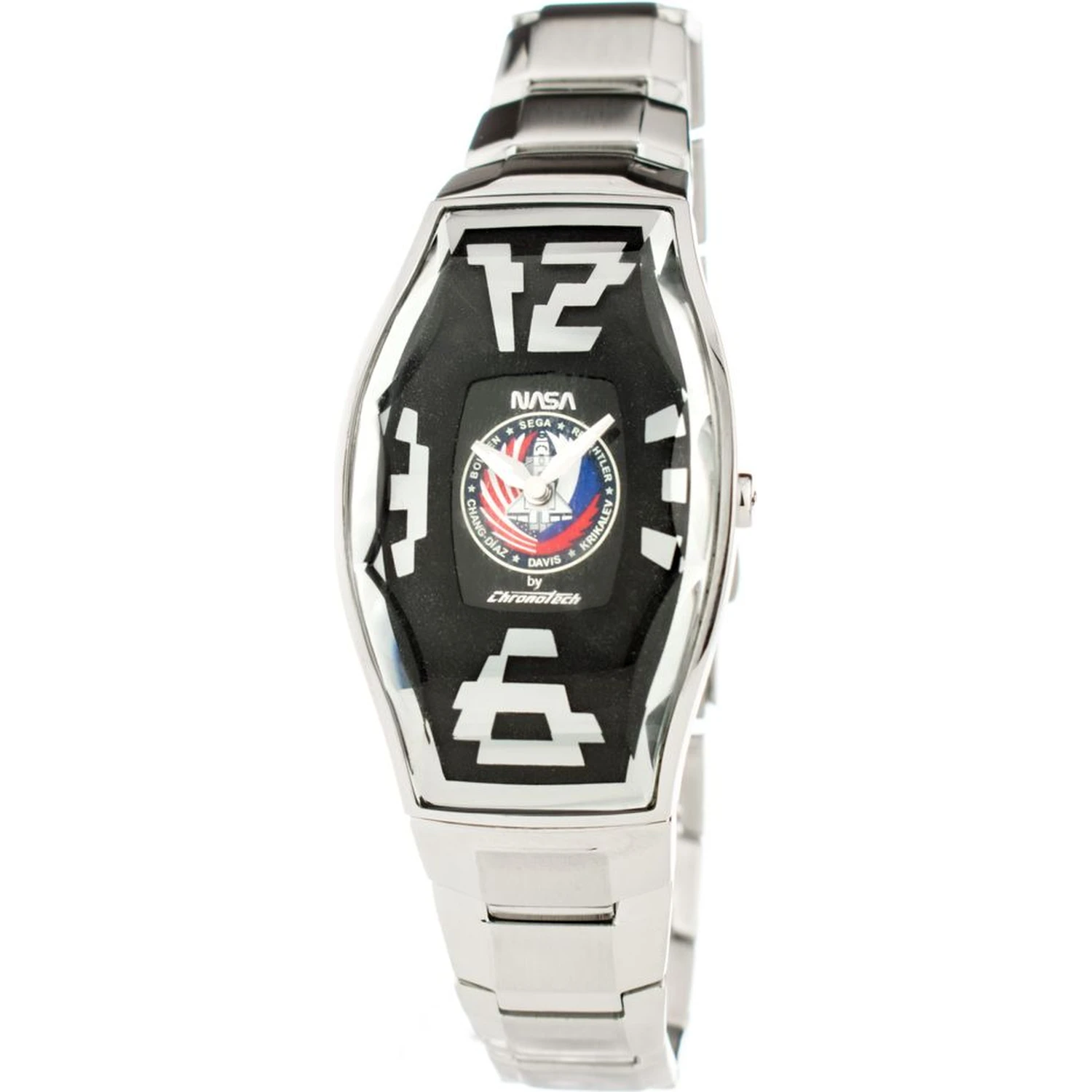 Silver Stainless Steel Dress Watch