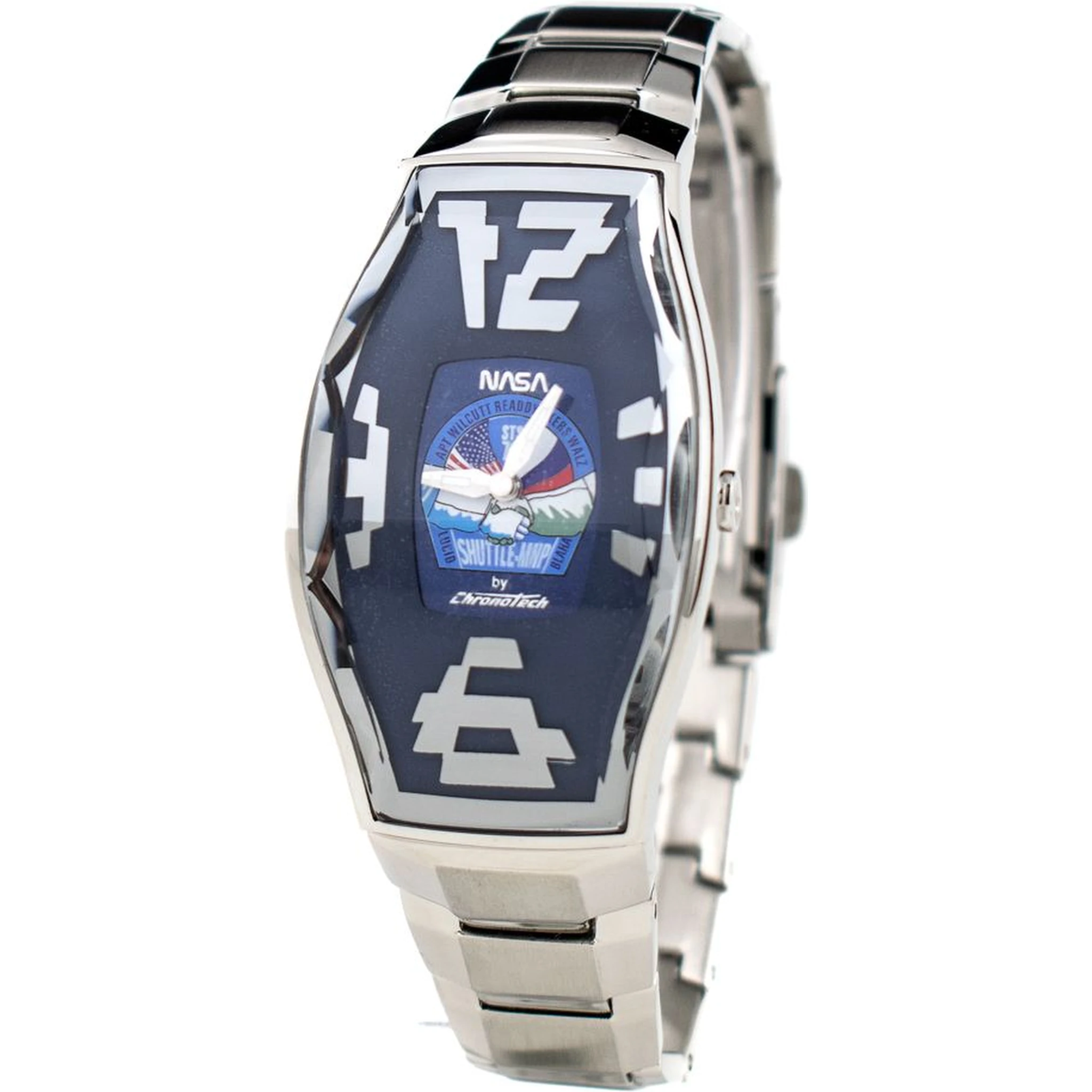 Silver Stainless Steel Dress Watch