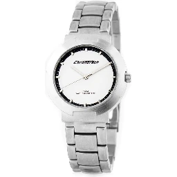 Silver Stainless Steel Dress Watch