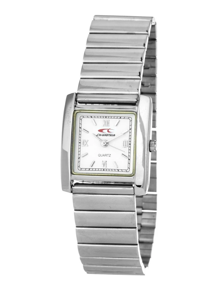 Silver Stainless Steel Dress Watch