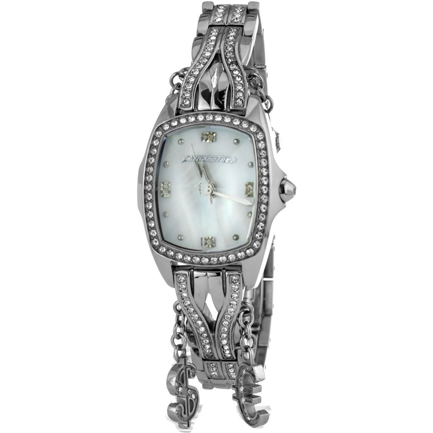 Silver Stainless Steel Bracelet Watch