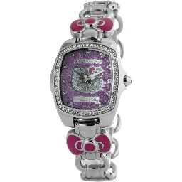 Silver Stainless Steel Bracelet Watch