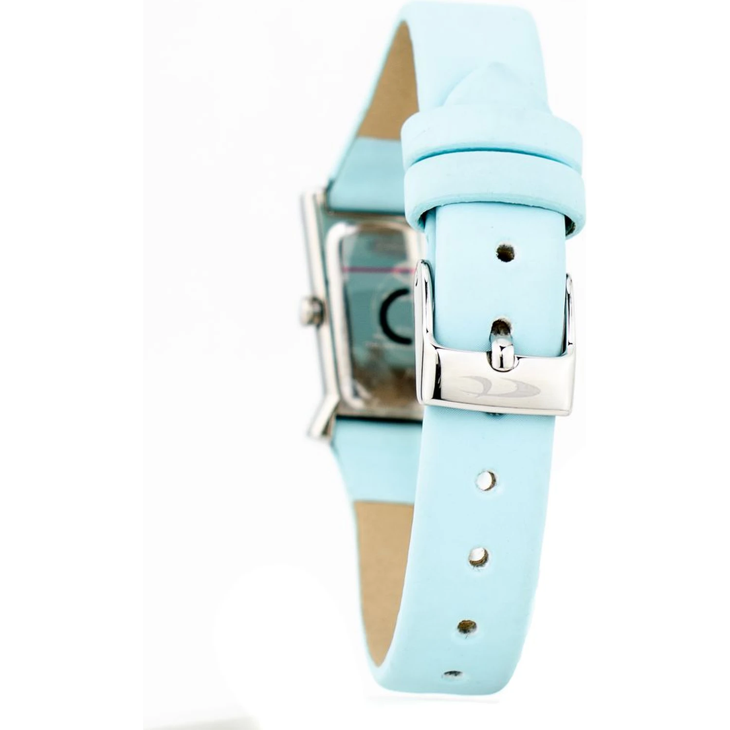 Blue Leather Dress Watch