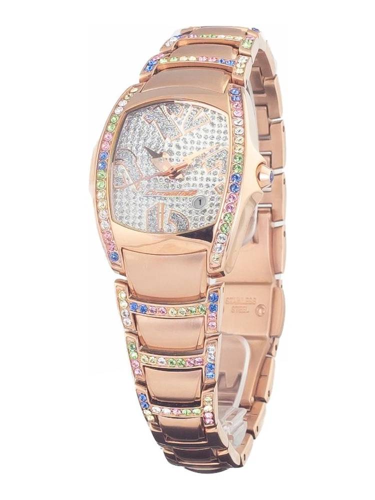 Multicolor Stainless Steel Dress Watch