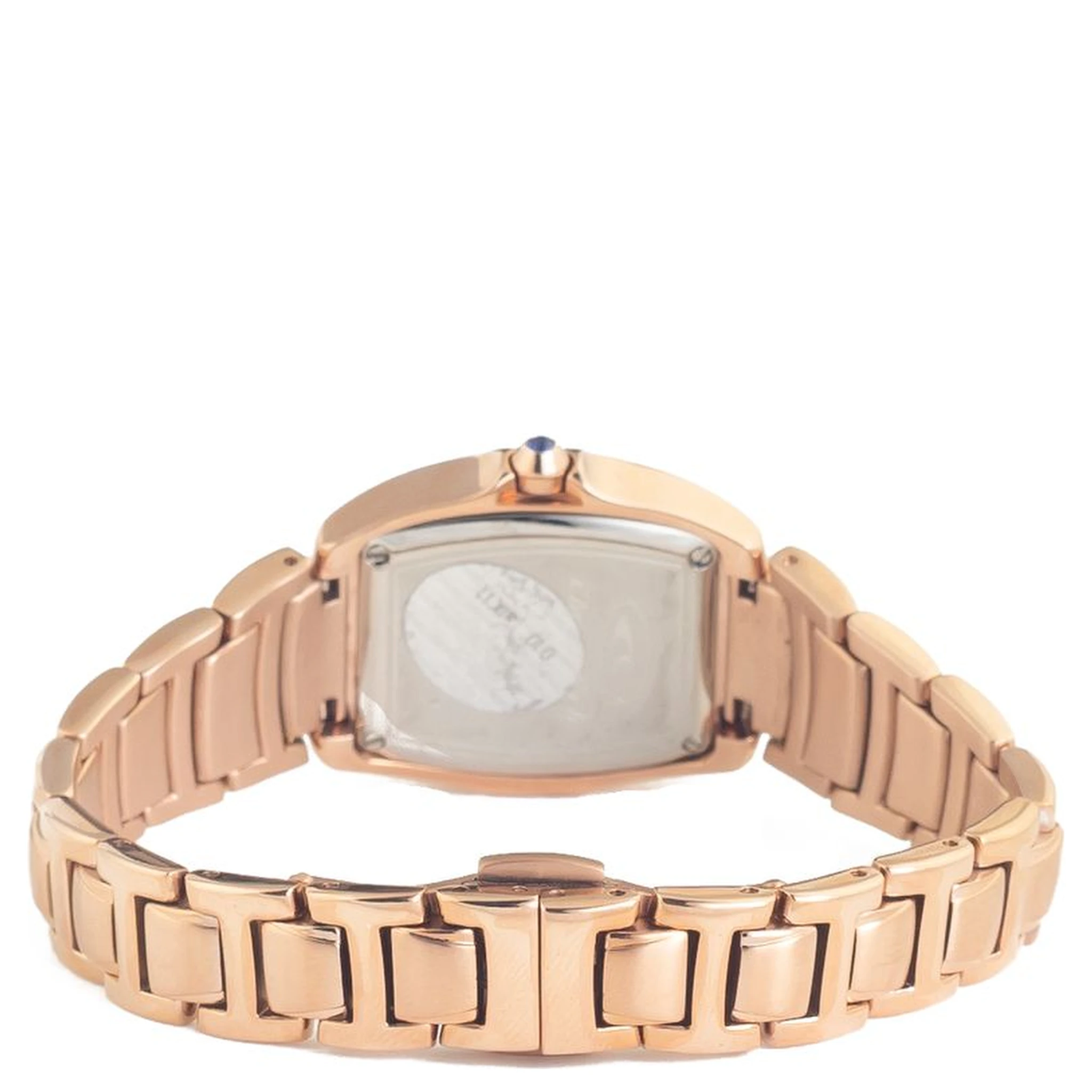 ساعة يد أنيقة متعددة الألوان من الفولاذ المقاوم للصدأ