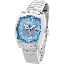 Silver Stainless Steel Dress Watch