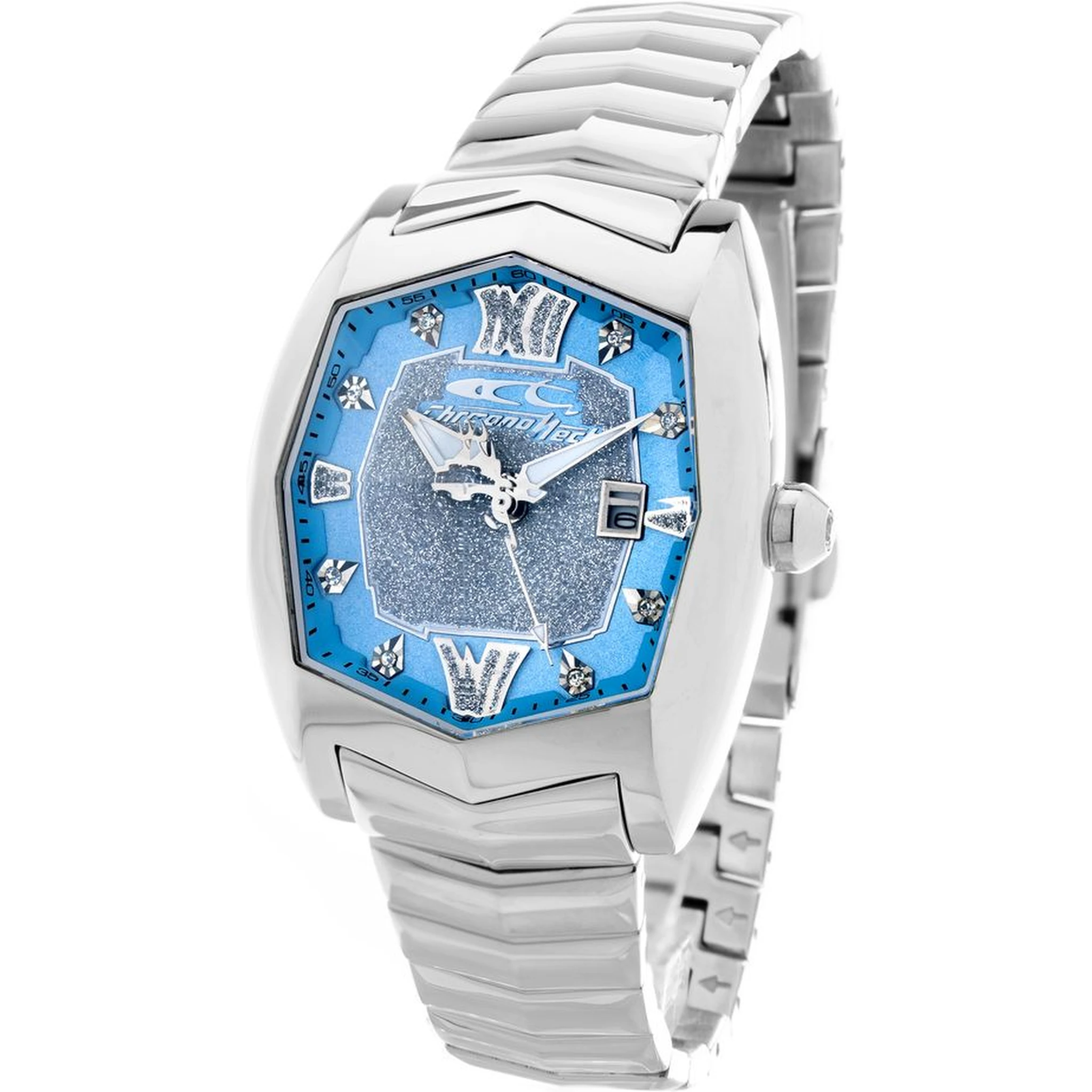 Silver Stainless Steel Dress Watch