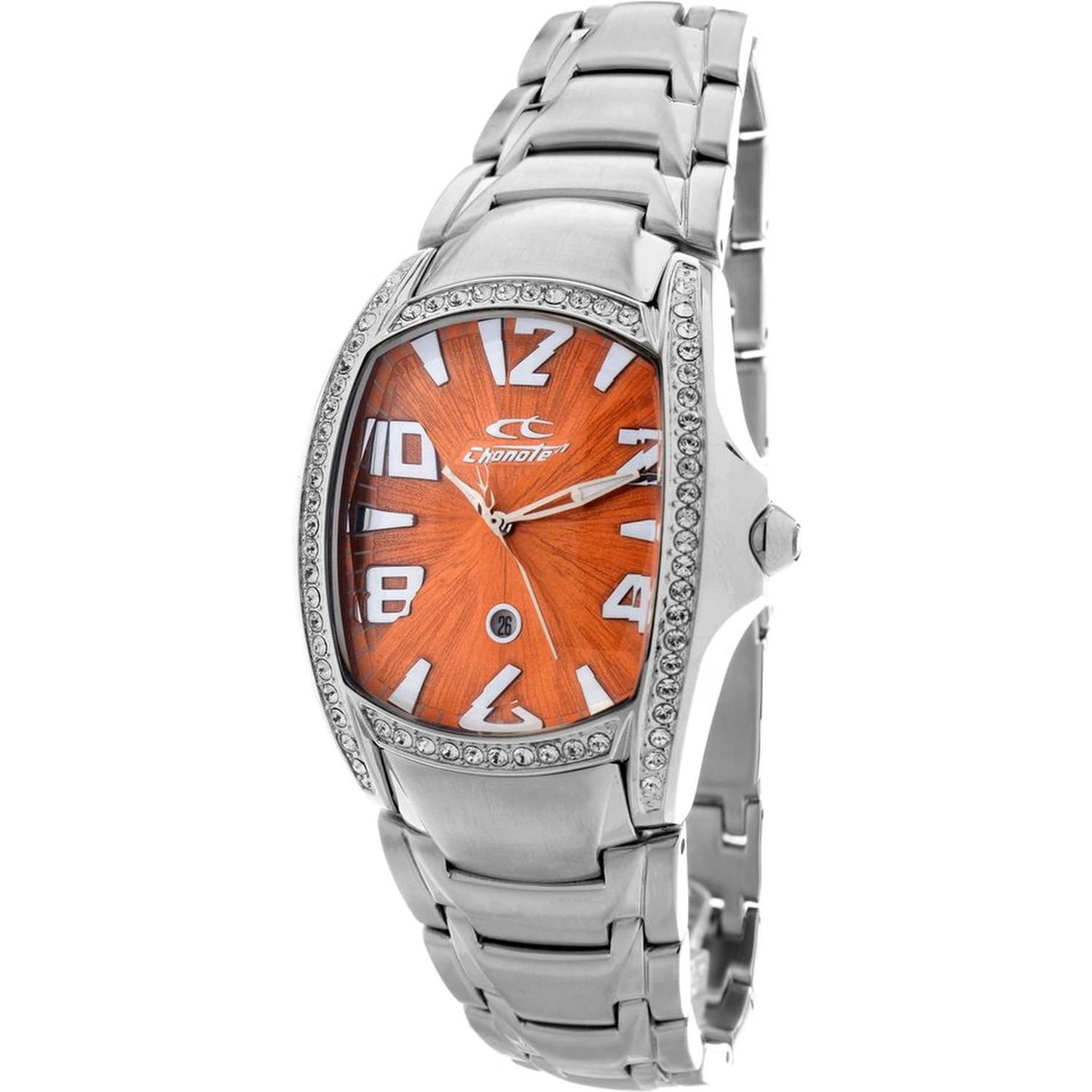 Silver Stainless Steel Dress Watch