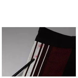 Multicolor Stripe Skinny Cotton Pants