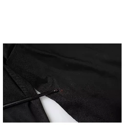 Black Cotton Stretch Skinny Men Dress Pants