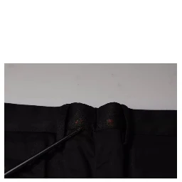 Black Cotton Stretch Skinny Men Dress Pants
