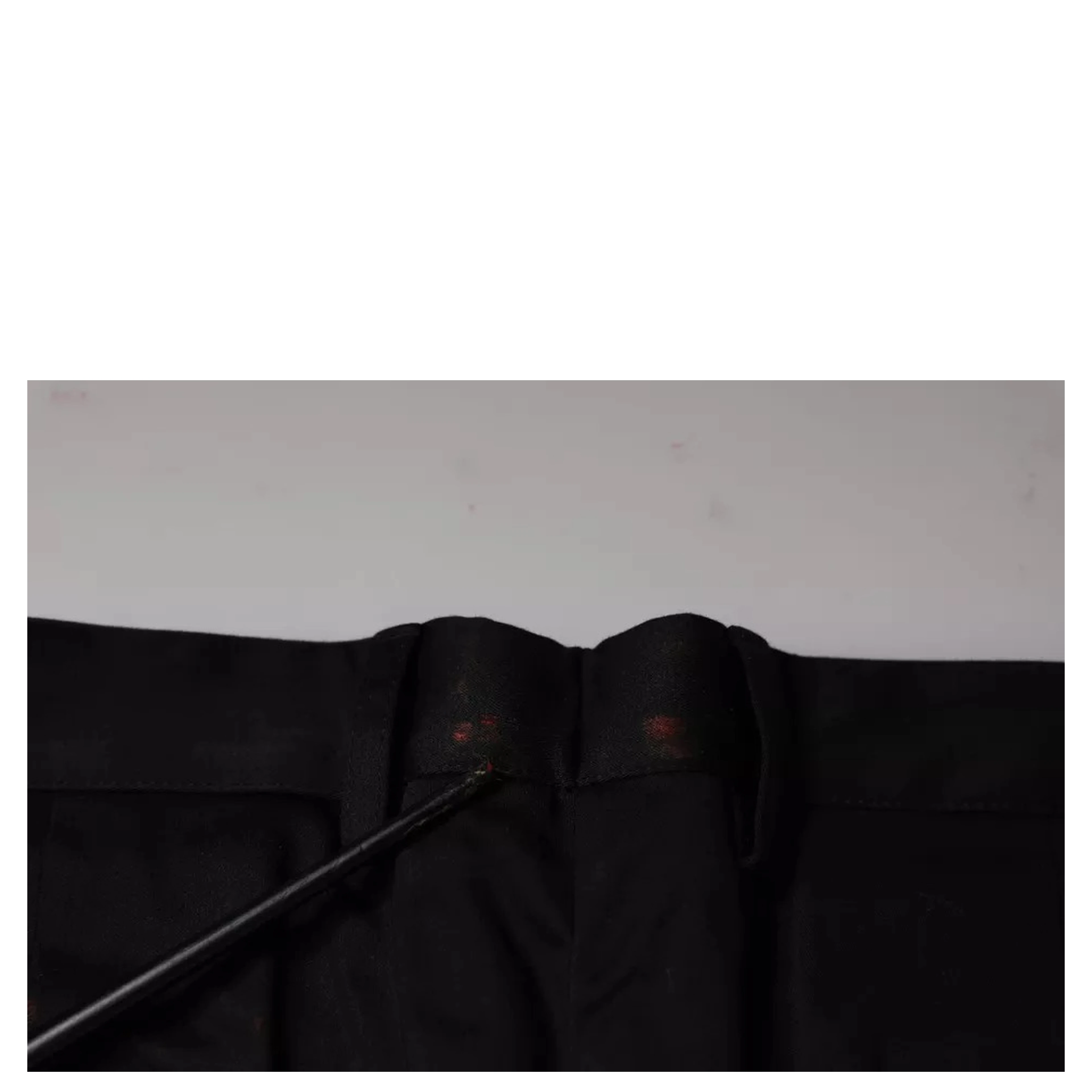 Black Cotton Stretch Skinny Men Dress Pants