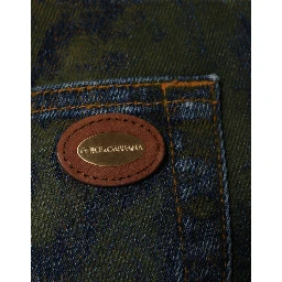 Blue Cotton Dye Slim Fit Men Denim Jeans