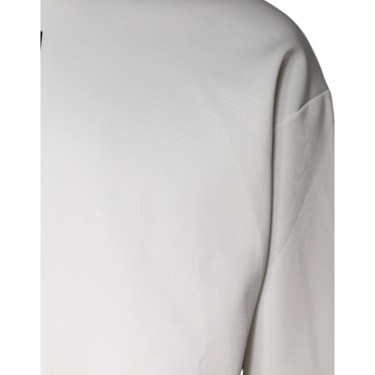 White D&G Logo Hooded Men Sweatshirt Sweater