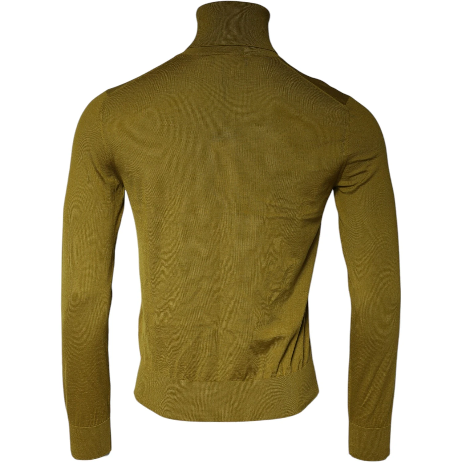 Brown Cashmere Turtleneck Pullover Sweater