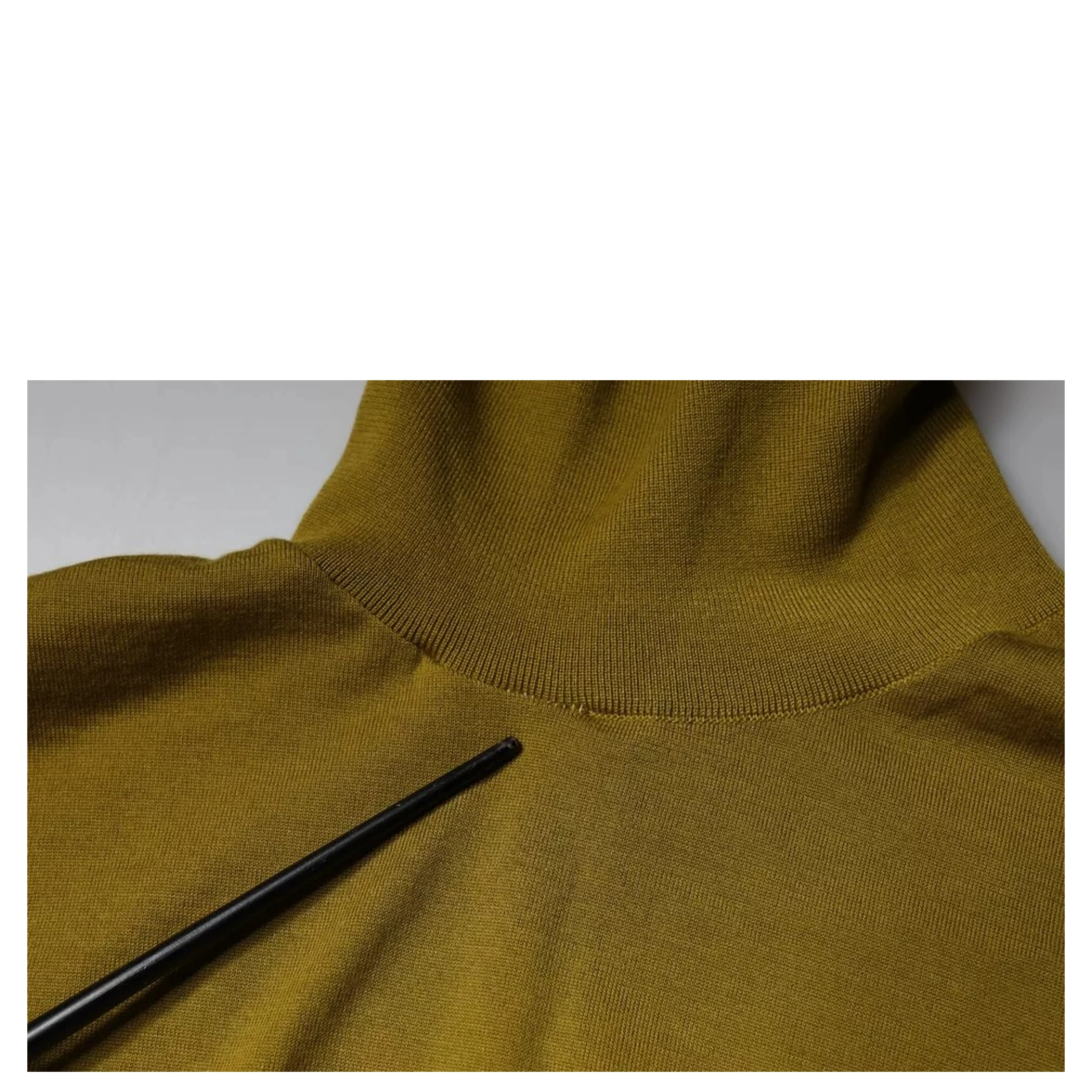 Brown Cashmere Turtleneck Pullover Sweater