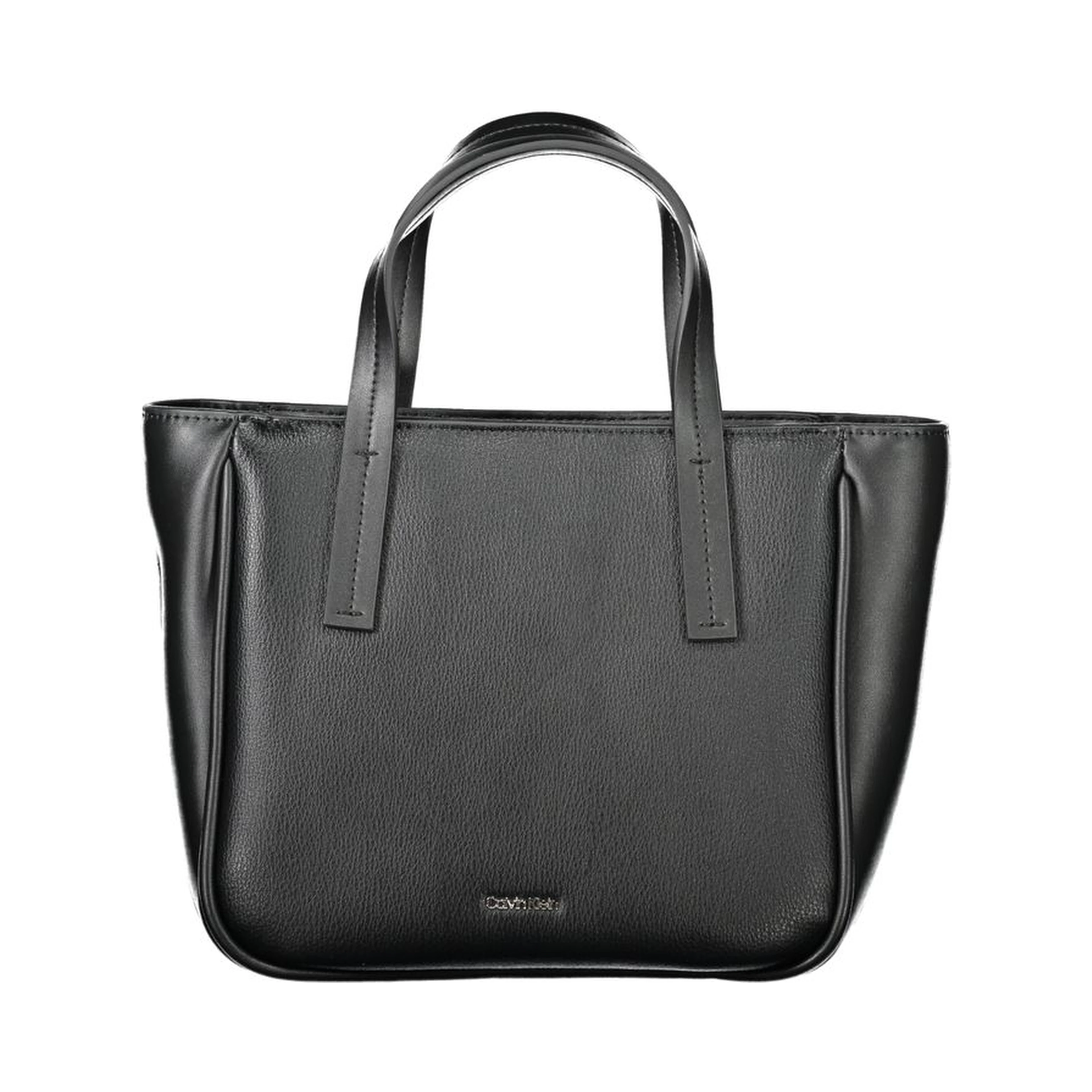 Mini tote handbag in black