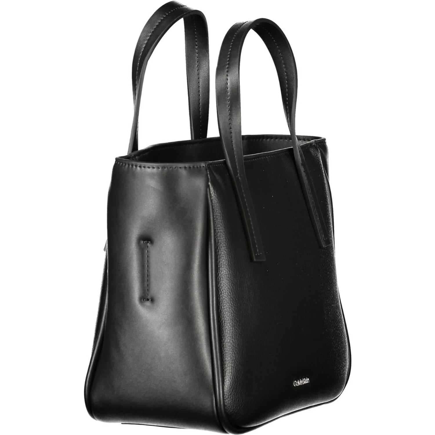 Mini tote handbag in black