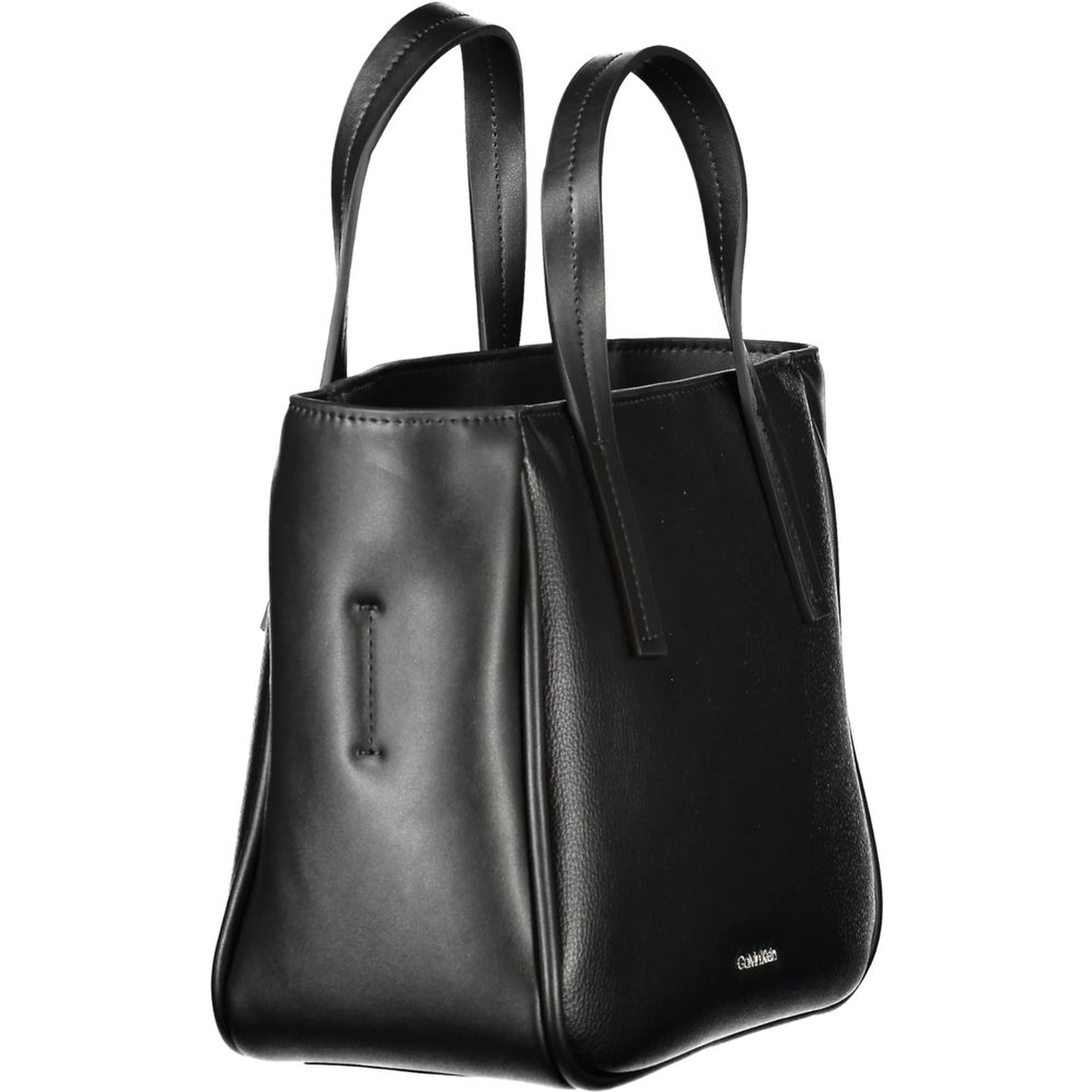 Mini tote handbag in black