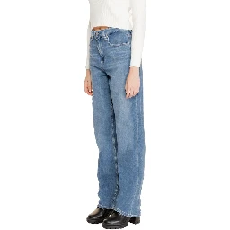 Blue Cotton Relaxed Fit Jeans