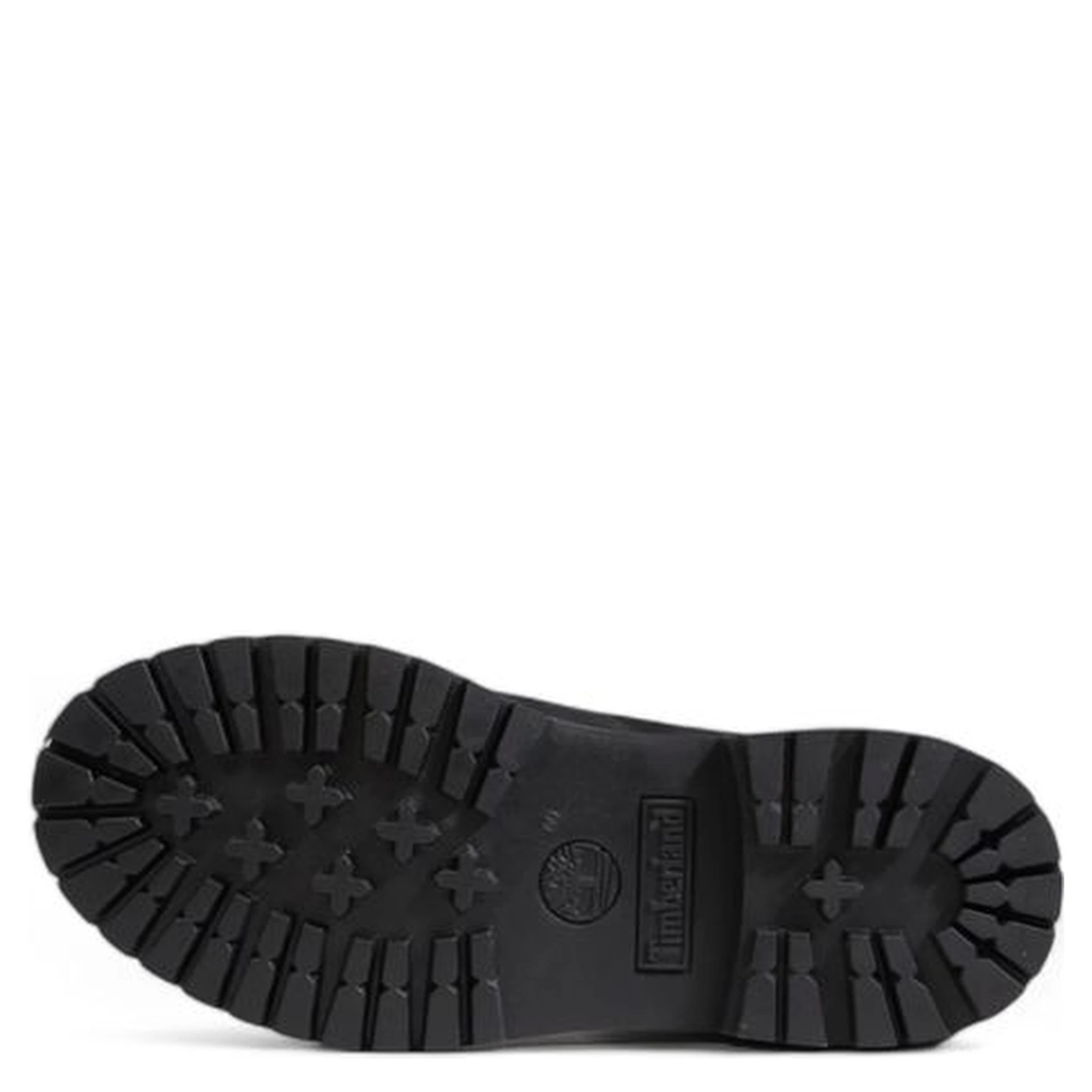 Black Recycled Leather Lace-Up Boots