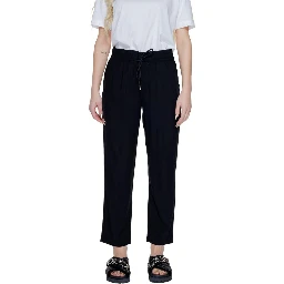 Black Viscose Pant
