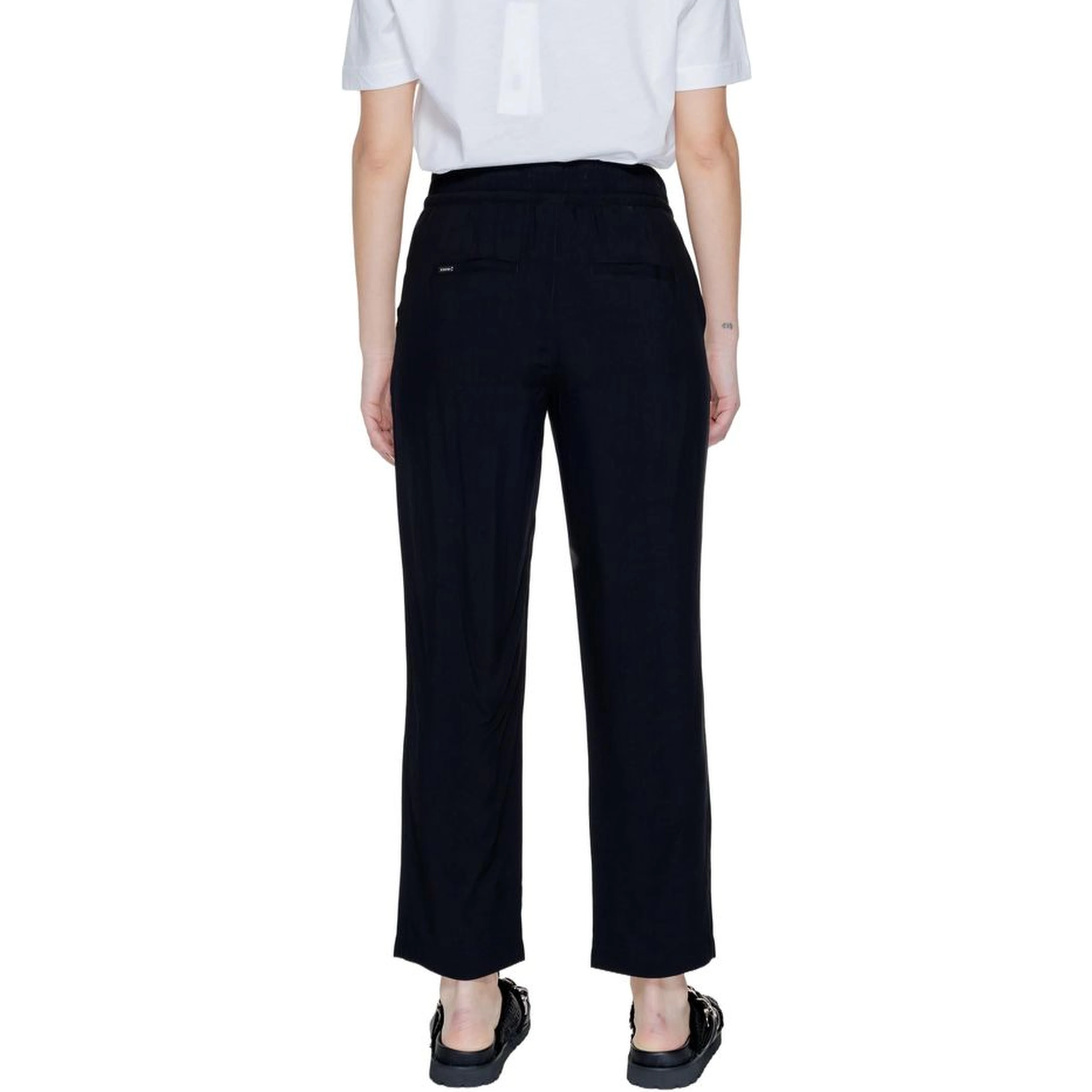 Black Viscose Pant