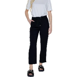 Black Viscose Pant