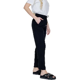 Black Viscose Pant