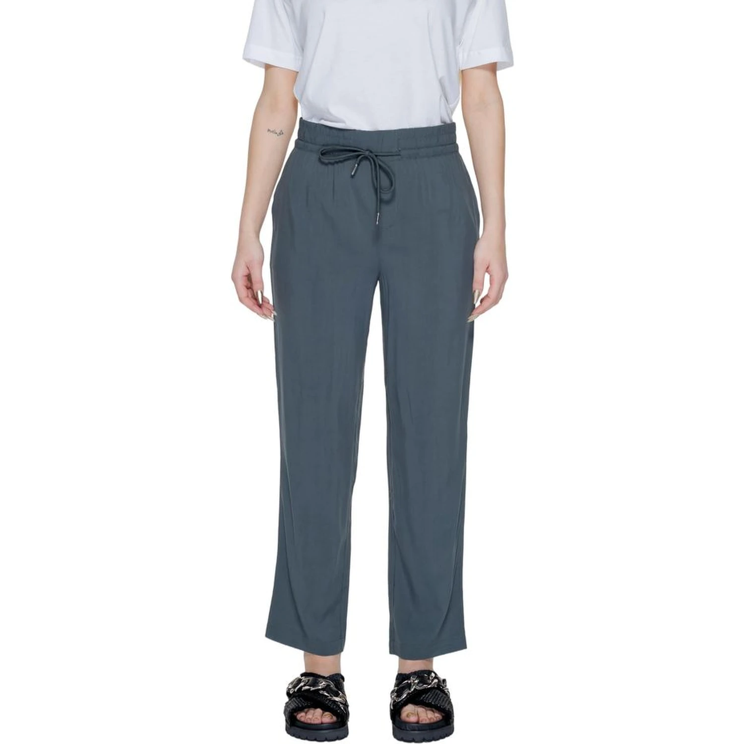 Green Viscose Pant