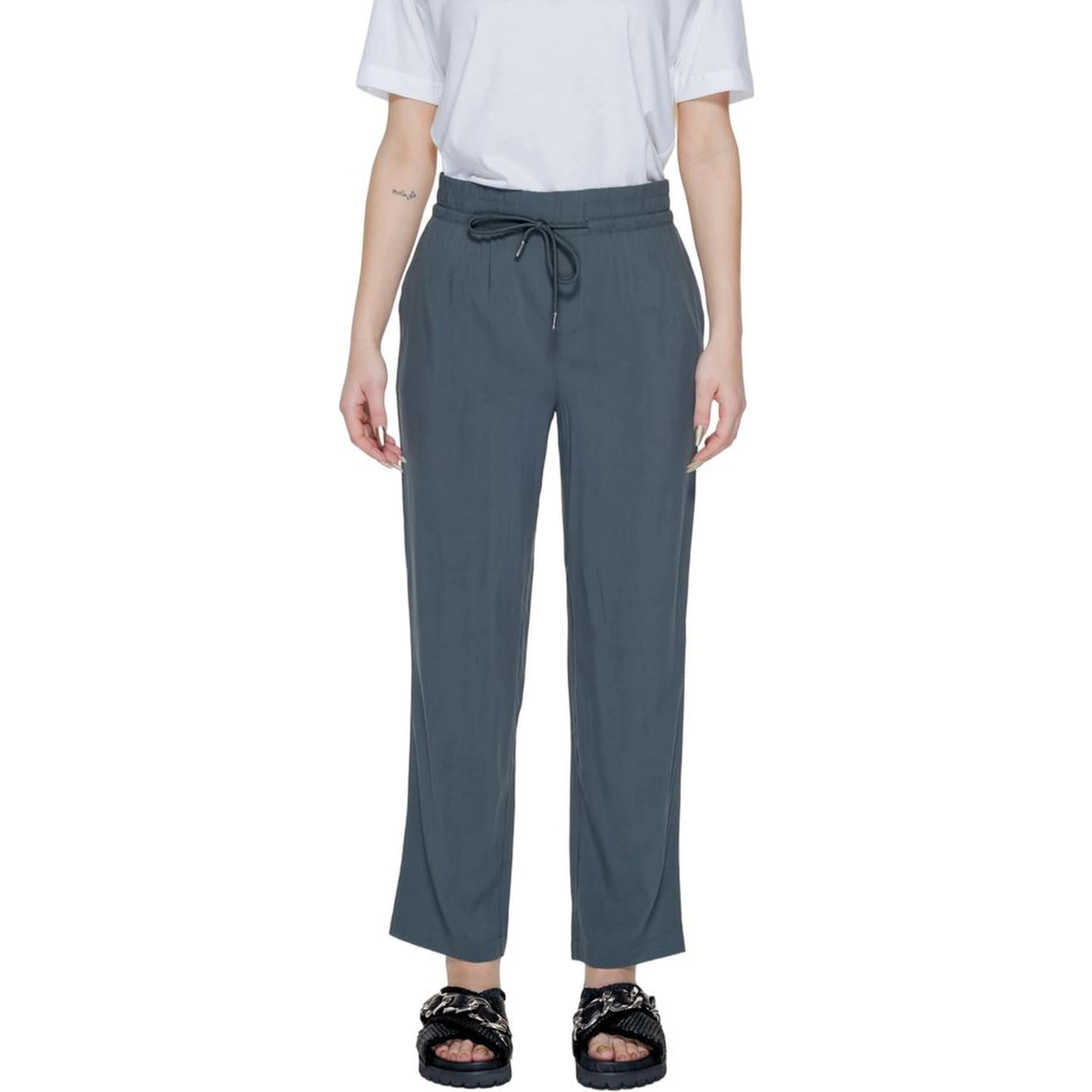 Green Viscose Pant