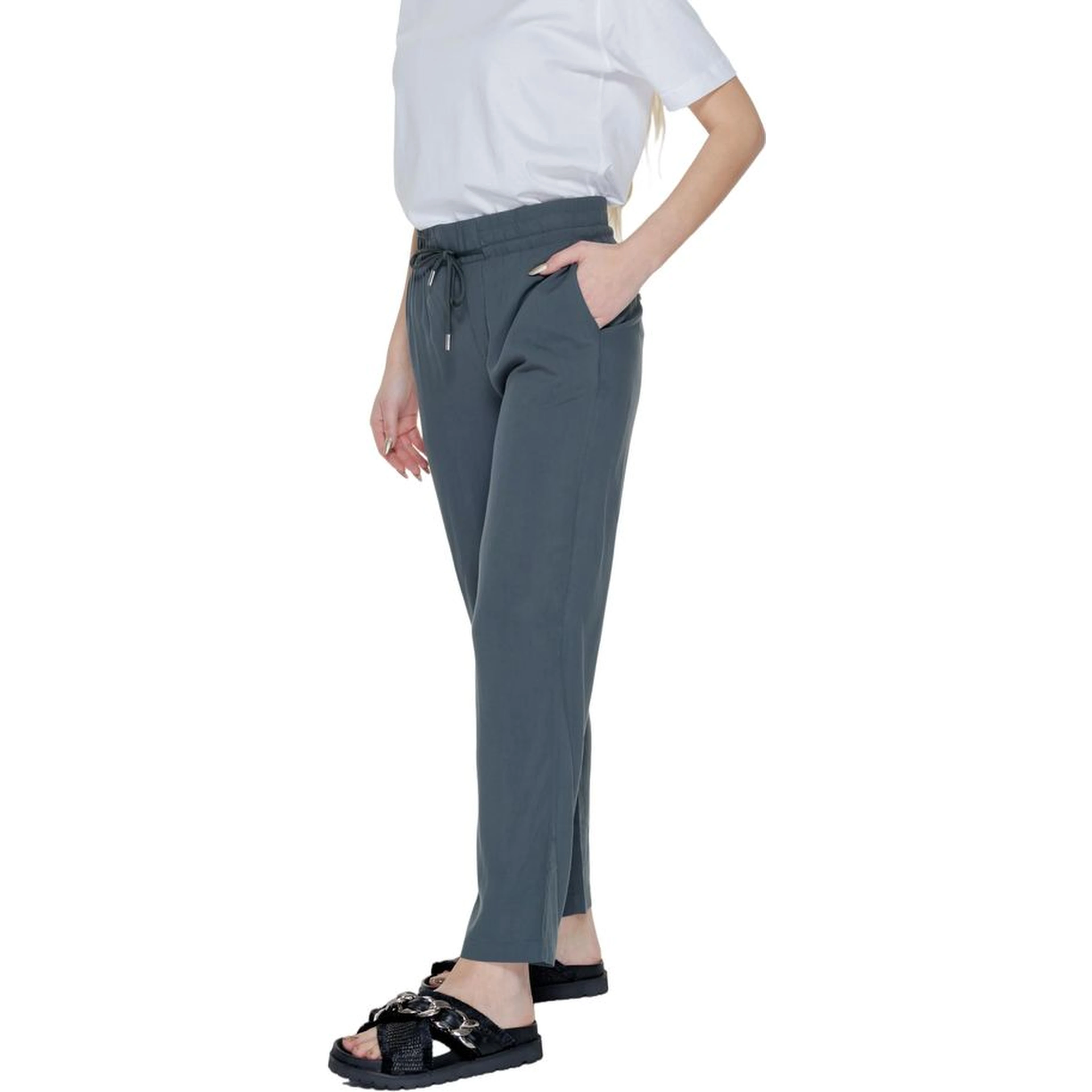 Green Viscose Pant