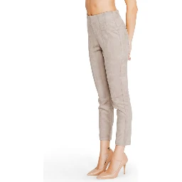 Gray Polyester Leggings