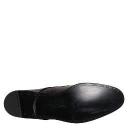 Peacock Patent Leather Derby Men Dress Shoes