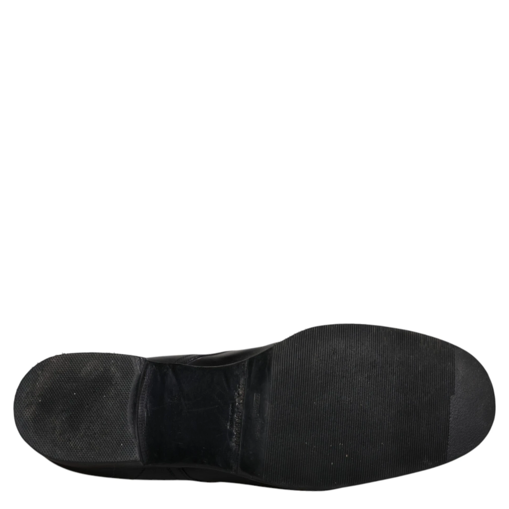 Black Leather Derby Formal Men Dress Shoes