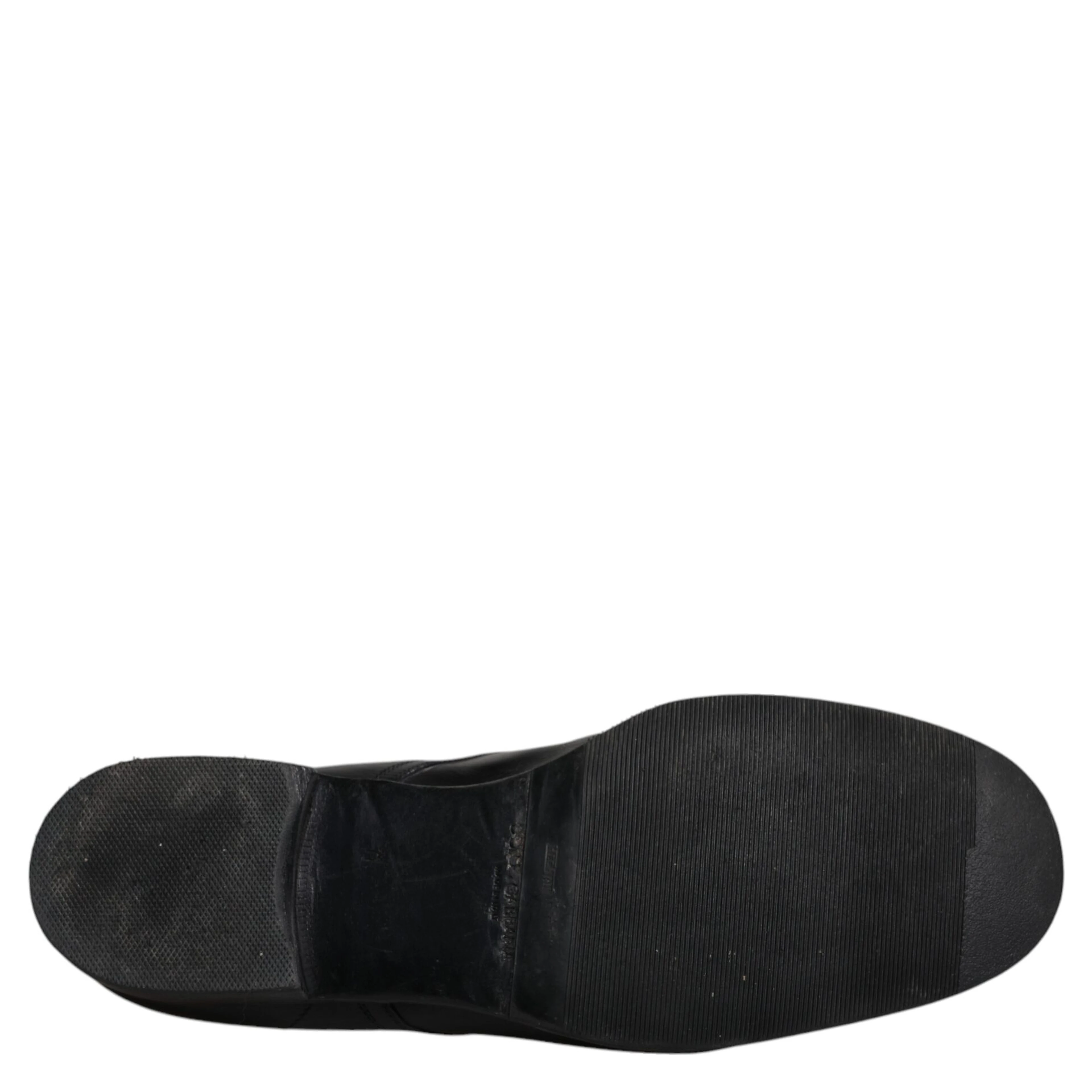 Black Leather Derby Formal Men Dress Shoes