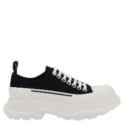 Black Rubber Chunky Sneakers