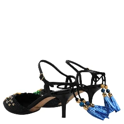 Black Pineapple Bellucci Heels Sandals Shoes
