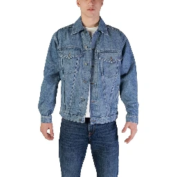 Light Blue Cotton Denim Jacket