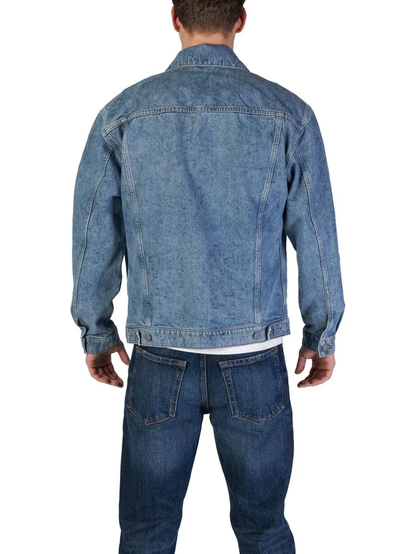 Light Blue Cotton Denim Jacket
