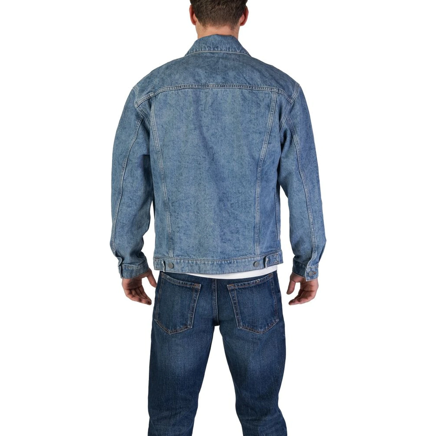Light Blue Cotton Denim Jacket