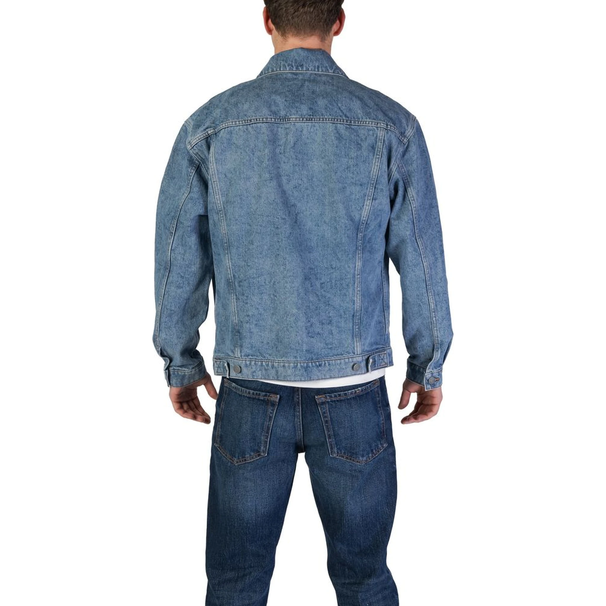 Light Blue Cotton Denim Jacket